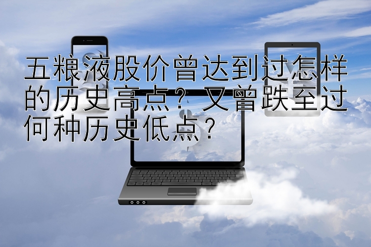 五粮液股价曾达到过怎样的历史高点？又曾跌至过何种历史低点？