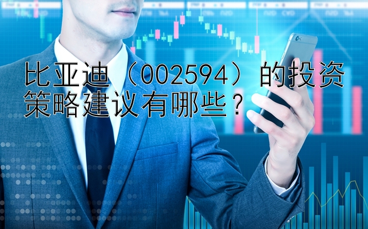 比亚迪（002594）的投资策略建议有哪些？