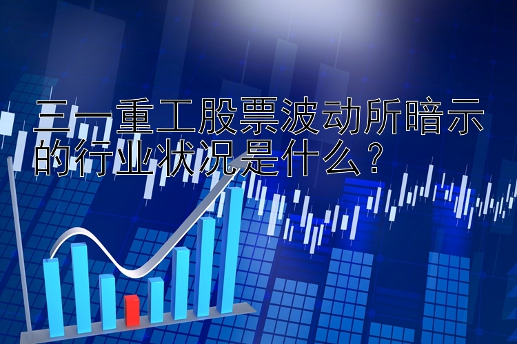 三一重工股票波动所暗示的行业状况是什么？