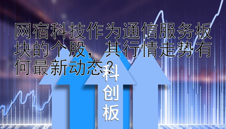 网宿科技作为通信服务板块的个股，其行情走势有何最新动态？