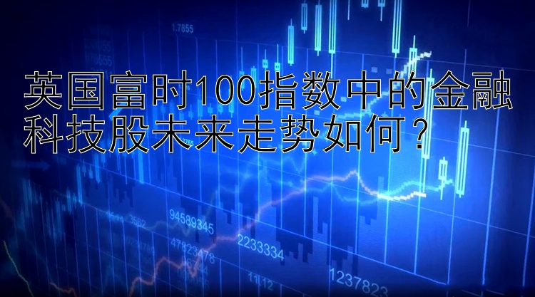 英国富时100指数中的金融科技股未来走势如何？