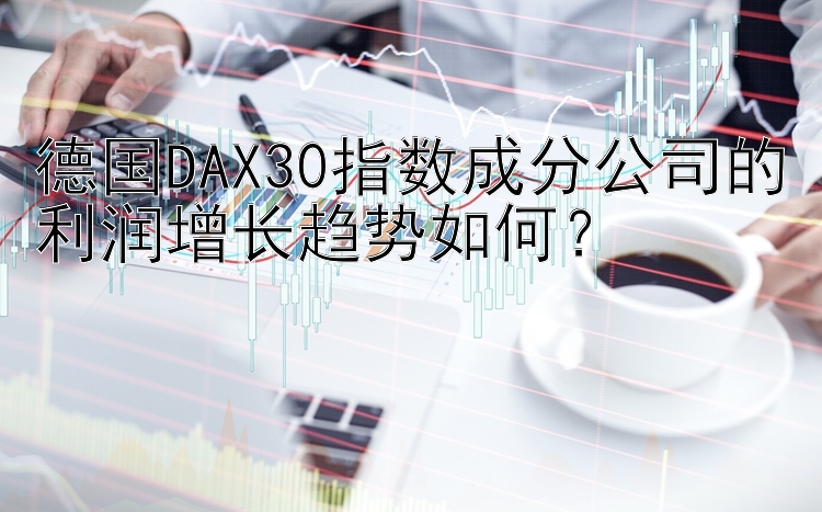 德国DAX30指数成分公司的利润增长趋势如何？