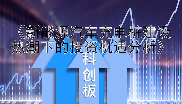 《新能源汽车充电桩建设热潮下的投资机遇分析》