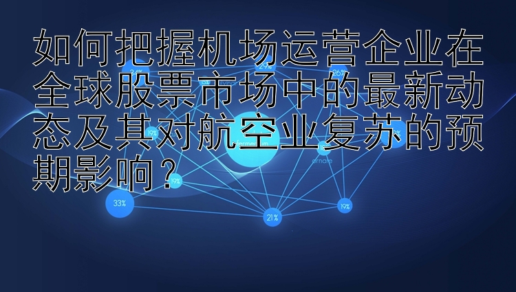 如何把握机场运营企业在全球股票市场中的最新动态及其对航空业复苏的预期影响？