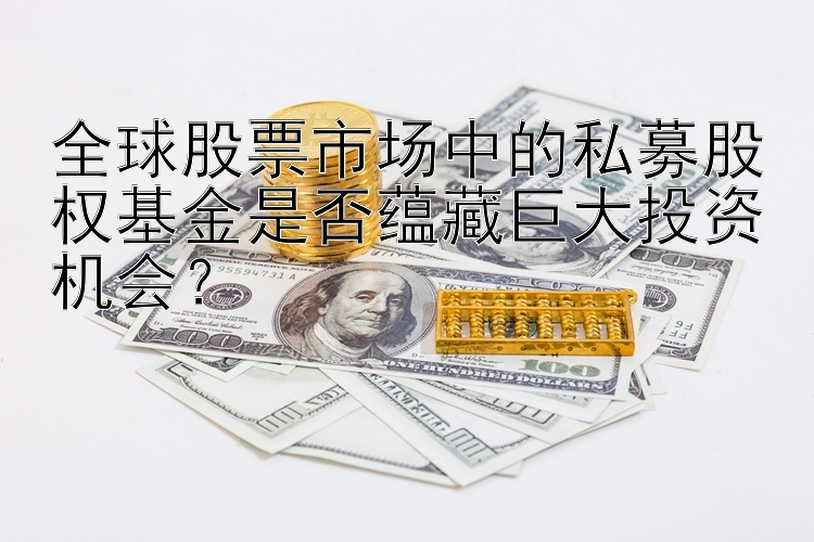 全球股票市场中的私募股权基金是否蕴藏巨大投资机会？